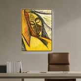 Artist5 - Art - Head Of A Sleeping Woman - FLOATING FRAME