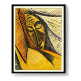 Head Of A Sleeping Woman - WALL MOUNT FRAME