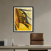 Artist5 - Art - Head Of A Sleeping Woman - WALL MOUNT FRAME