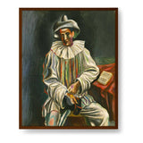 Pierrot - Framed Canvas