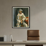 Artist5 - Art - Pierrot - WALL MOUNT FRAME