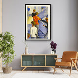 Bauhaus Stairway 1932 - WALL MOUNT FRAME