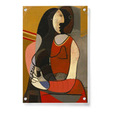 Seated Woman - Acrylic Wall Photo