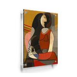 Seated Woman - Acrylic Wall Photo