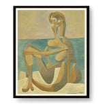 Seated Bather - WALL MOUNT FRAME