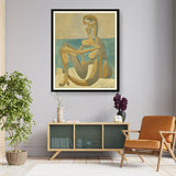 Seated Bather - WALL MOUNT FRAME