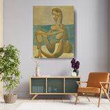 Seated Bather - Wall Canvas