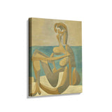 Seated Bather - Wall Canvas