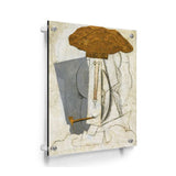 Student With A Pipe - Acrylic Wall Photo