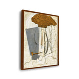 Student With A Pipe - Framed Canvas