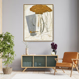 Student With A Pipe - FLOATING FRAME