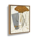 Student With A Pipe - FLOATING FRAME