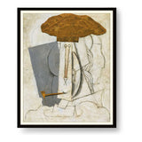 Student With A Pipe - WALL MOUNT FRAME