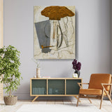 Student With A Pipe - Wall Canvas