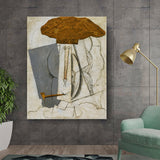 Artist5 - Art - Student With A Pipe - Wall Canvas