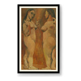 Two Nudes - WALL MOUNT FRAME