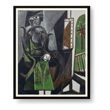 Woman By A Window - WALL MOUNT FRAME