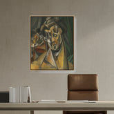 Artist5 - Art - Woman With Pears - FLOATING FRAME