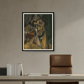 Artist5 - Art - Woman With Pears - WALL MOUNT FRAME