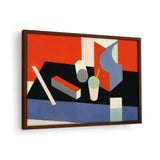 Exploration Of Color - Framed Canvas