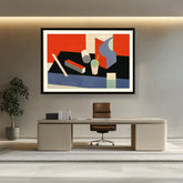 Artist5 - Art - Exploration Of Color - WALL MOUNT FRAME