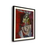 Woman In An Armchair - WALL MOUNT FRAME