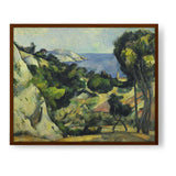 L'Estaque - Framed Canvas