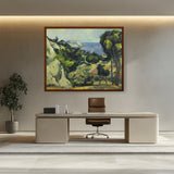 Artist5 - Art - L'Estaque - Framed Canvas