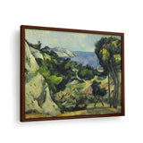 L'Estaque - Framed Canvas