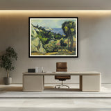 Artist5 - Art - L'Estaque - WALL MOUNT FRAME