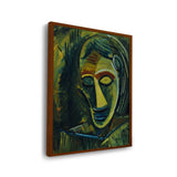 Woman's Head - Framed Canvas