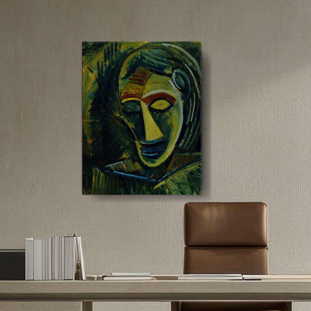 Artist5 - Art - Woman's Head - Wall Canvas
