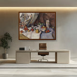 Artist5 - Art - Still Life With Apples - Framed Canvas