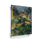 Turning Road At Montgeroult - Acrylic Wall Photo