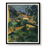 Turning Road At Montgeroult - WALL MOUNT FRAME