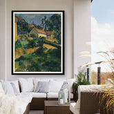 Artist5 - Art - Turning Road At Montgeroult - WALL MOUNT FRAME