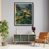 Turning Road At Montgeroult - WALL MOUNT FRAME