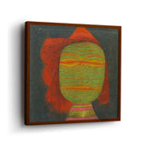 Actor's Mask - Framed Canvas