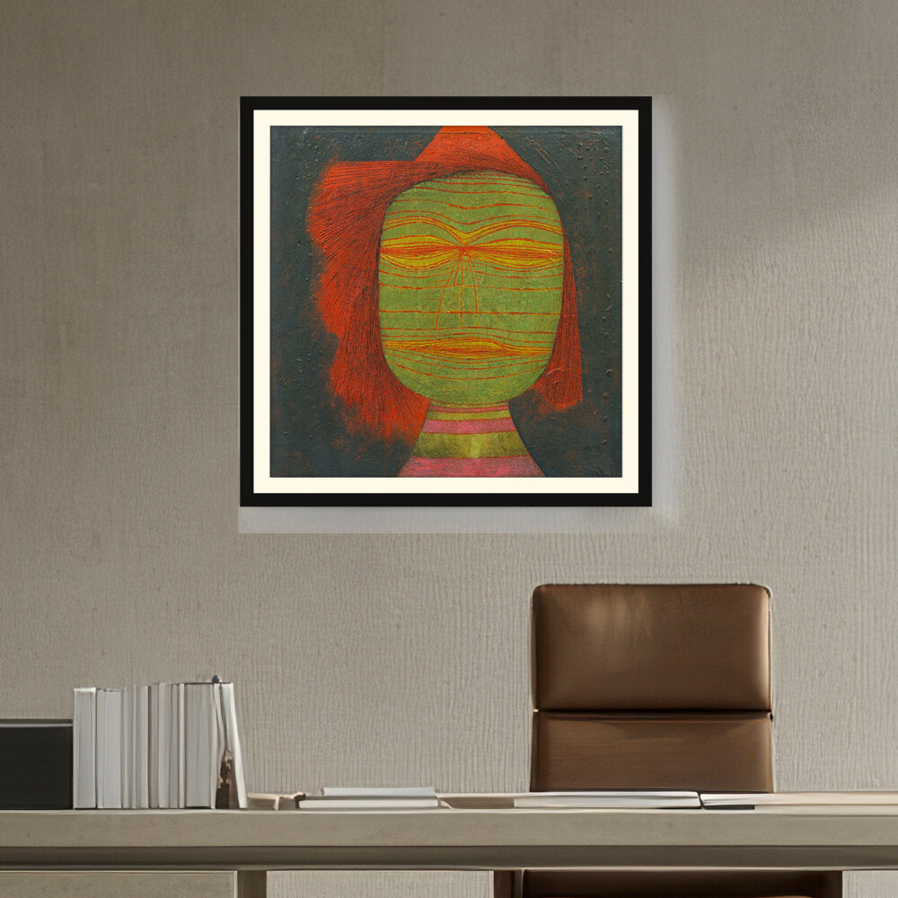 Artist5 - Art - Actor's Mask - WALL MOUNT FRAME