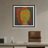 Artist5 - Art - Actor's Mask - WALL MOUNT FRAME