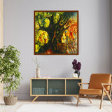 Hide And Seek - Framed Canvas