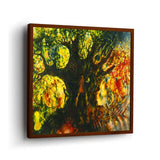 Hide And Seek - Framed Canvas