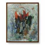 The Clock - Framed Canvas