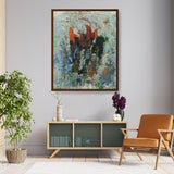 The Clock - Framed Canvas