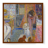 The Bathroom - Framed Canvas