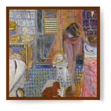 The Bathroom - Framed Canvas