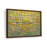 Composition No. V - Framed Canvas