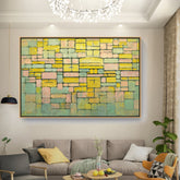 Artist5 - Art - Composition No. V - FLOATING FRAME