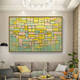 Artist5 - Art - Composition No. V - FLOATING FRAME