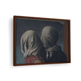 The Lovers - Framed Canvas